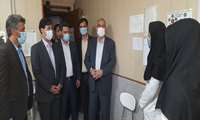 بازدید وزیر بهداشت از مرکز  خدمات جامع سلامت غلامان